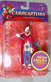 Cardcaptors Trendmasters Red Cape Sakura Figure