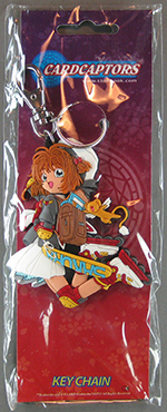 Cardcaptors Trendmasters Sakura Rubber Keychain